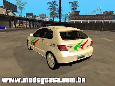 Vw Gol G5 PM SC para GTA San Andreas